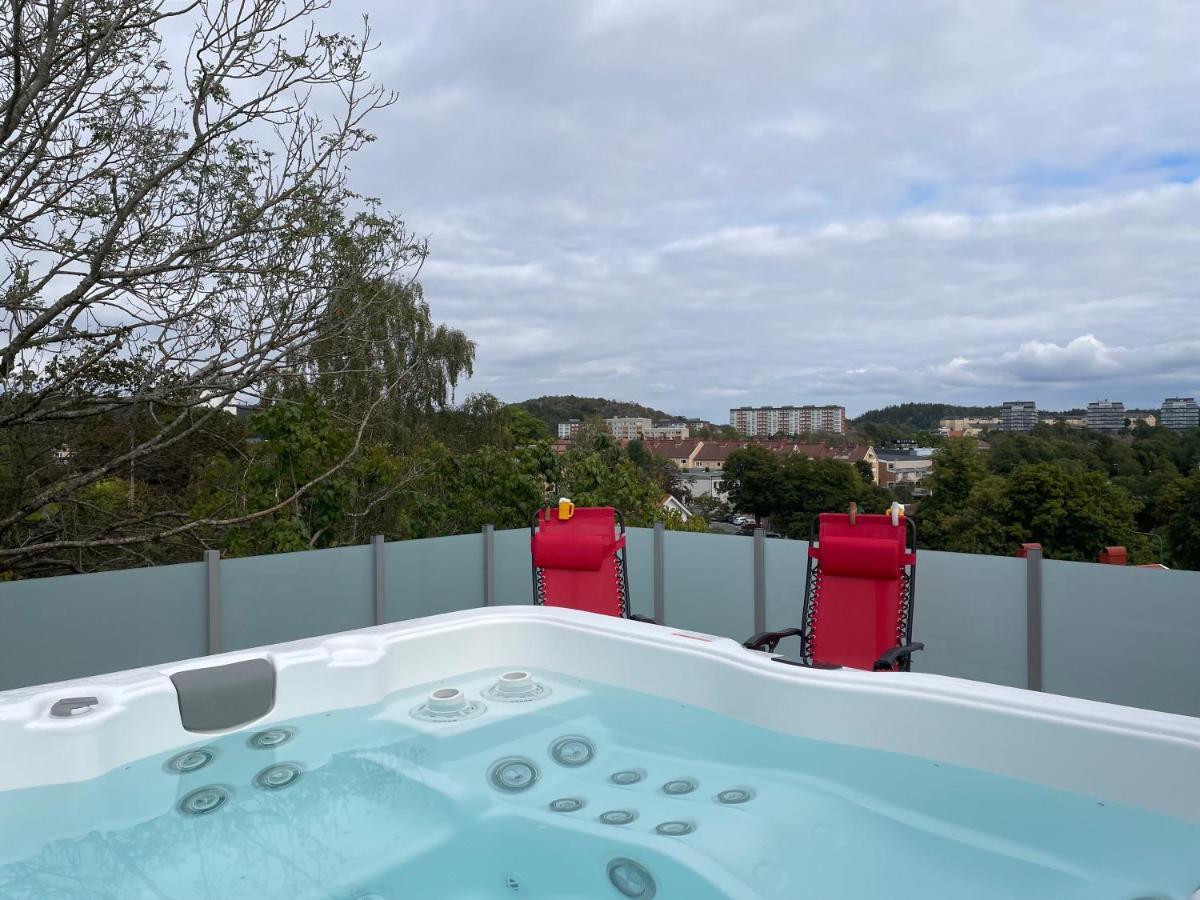 Apartment Villa Uddevalla Bubbelbad Esterno foto