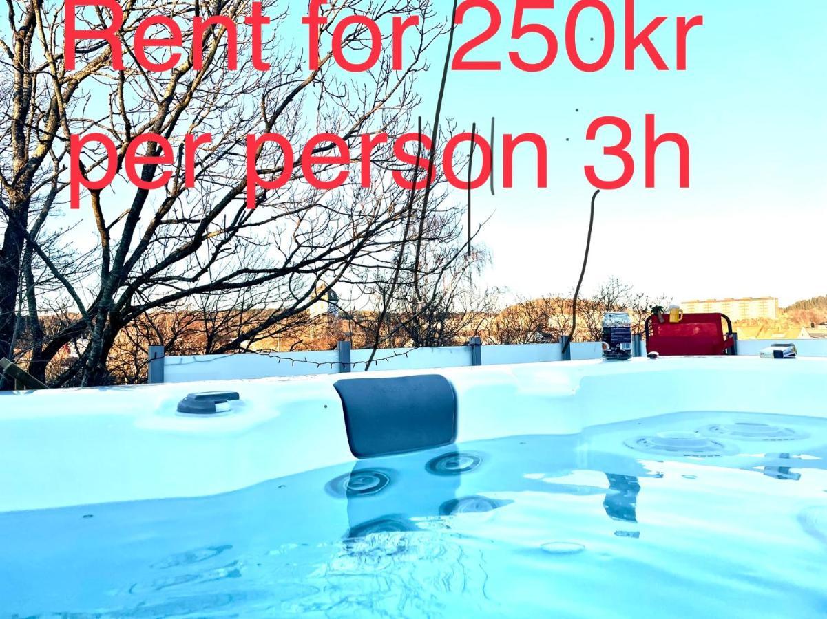 Apartment Villa Uddevalla Bubbelbad Esterno foto